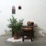 Houten Bankje India M Robuust