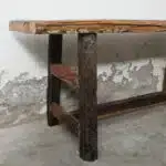 Houten Bankje India M Robuust