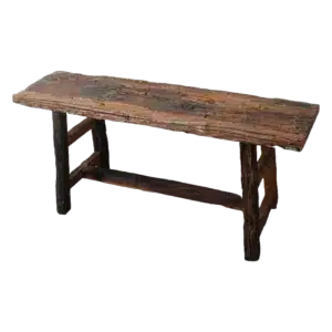 Houten Bankje India M