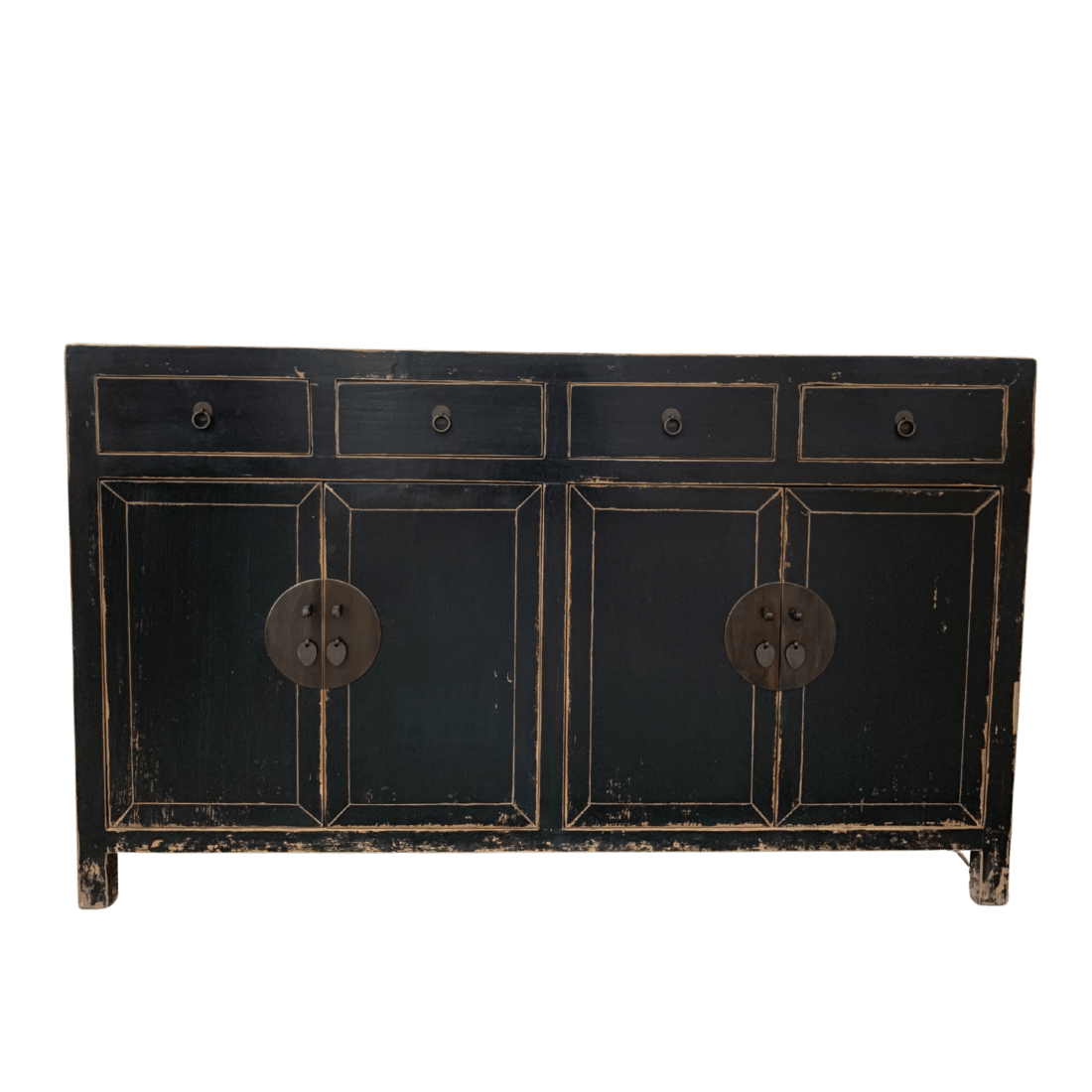 Zwart Dressoir China Zwart Dressoir China