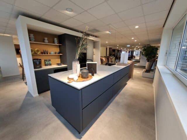 Keuken Easytouch 966 Fjordblauw Ultramat