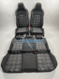 Interieur Vw Golf 8 Gti Alcantara Stoff Rot Weiß Kariert Interieur Vw Golf 8 Gti Alcantara Stoff Rot Weiß Kariert