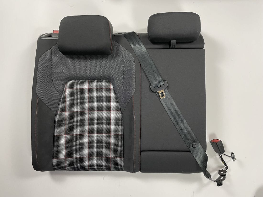 Trp Post Container Data Trp Post Id 6430 Interior Vw Golf 8 Gti Alcantara Fabric Grey Checkered Red White Grey