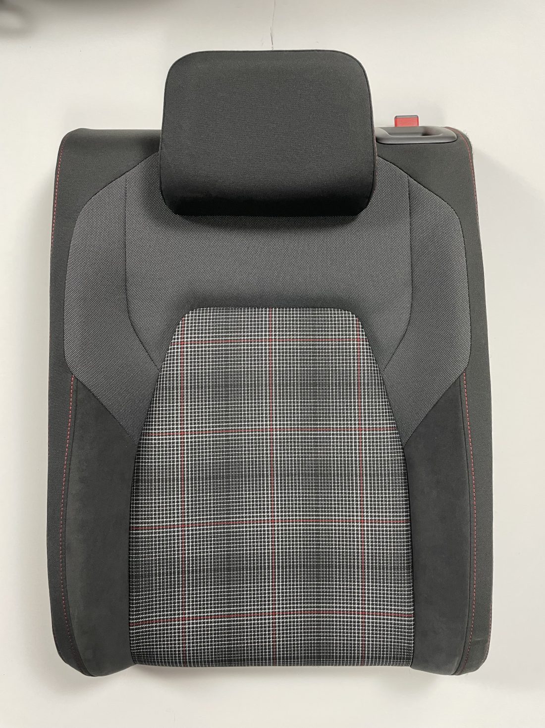 Trp Post Container Data Trp Post Id 6430 Interior Vw Golf 8 Gti Alcantara Fabric Grey Checkered Red White Grey