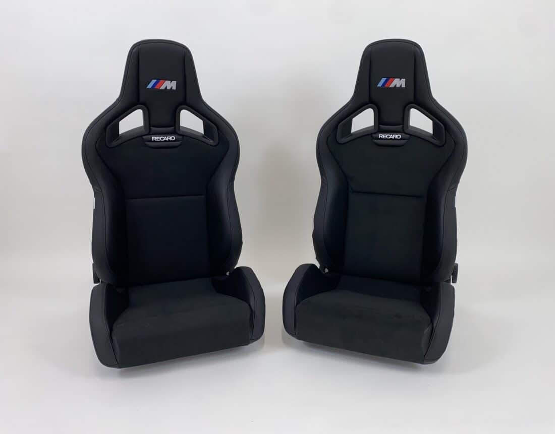 Recaro Sportster Cs Met Bmw M Logo
