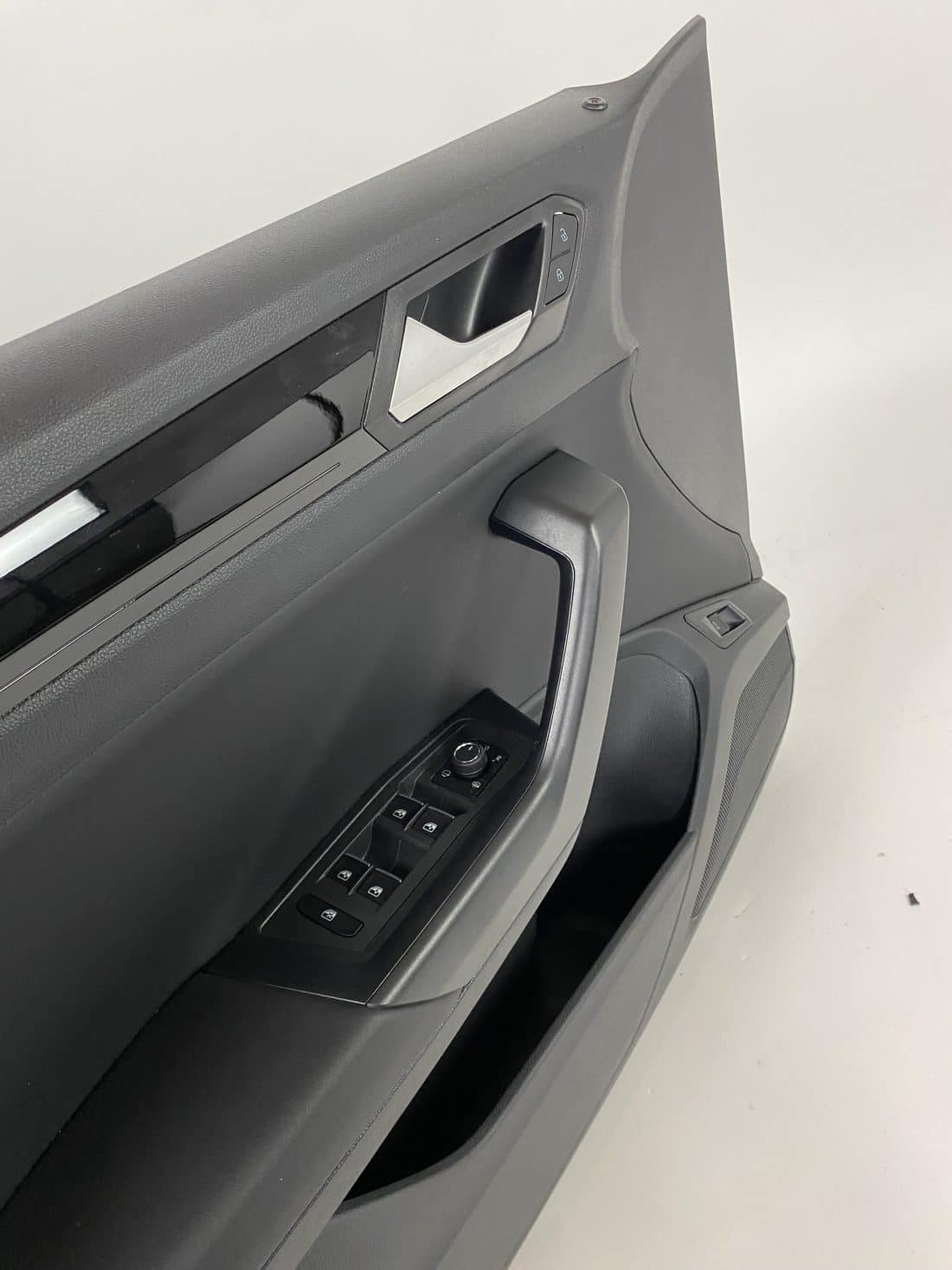 Interieur Vw T Roc R A11 Alcantara Stof Grijs Zwart