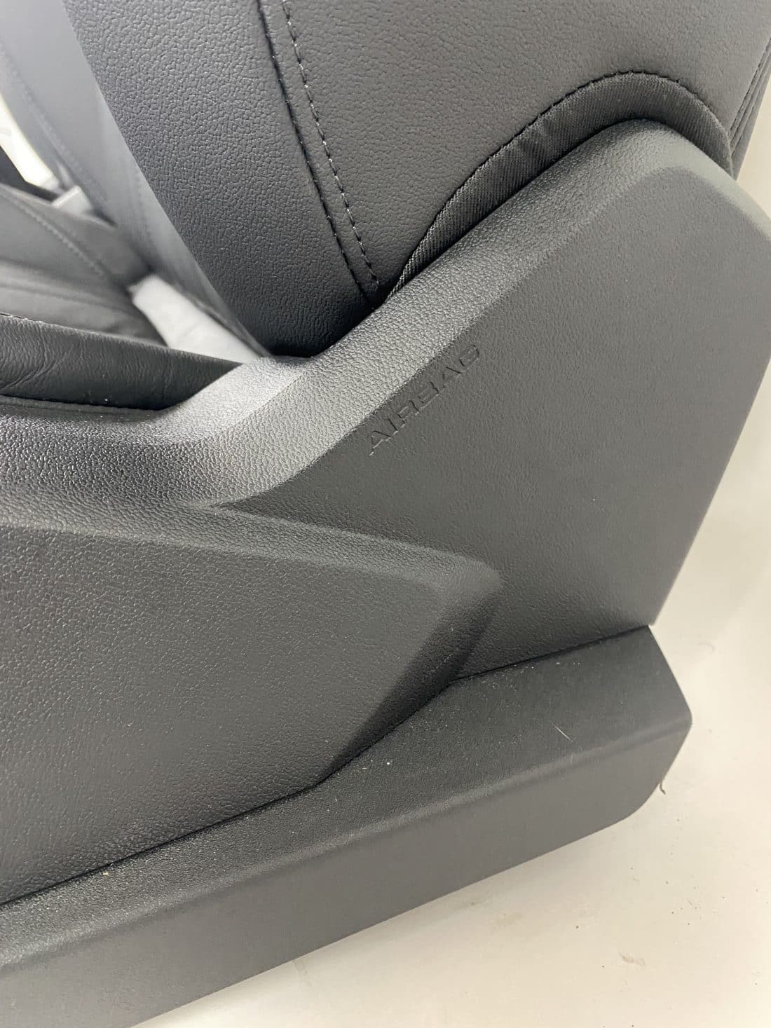 Interior Audi E Tron Cuero Negro 2020