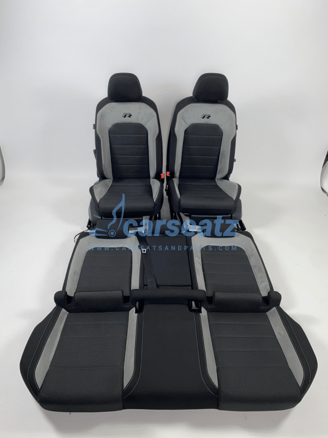 Interieur Vw Golf 7 R Stof Alcantara Zwart Grijs