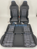 Innenausstattung Vw Golf 8 Gte Stoff Alcantara Blau Schwarz Grau