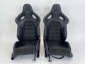 Recaro Car Seats Vw Golf 6 R Alcantara Leather Black Recaro Car Seats Vw Golf 6 R Alcantara Leather Black