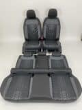 Interior VW T-Roc R (A11) Alcantara/Tejido Negro/Gris