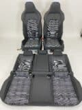 Innenausstattung VW Golf 8 GTE Stoff/Alcantara Blau/Schwarz/Grau