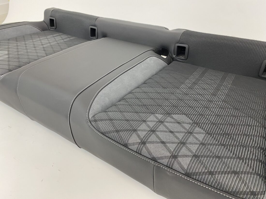 Interieur Vw T Roc R A11 Alcantara Stof Zwart Grijs
