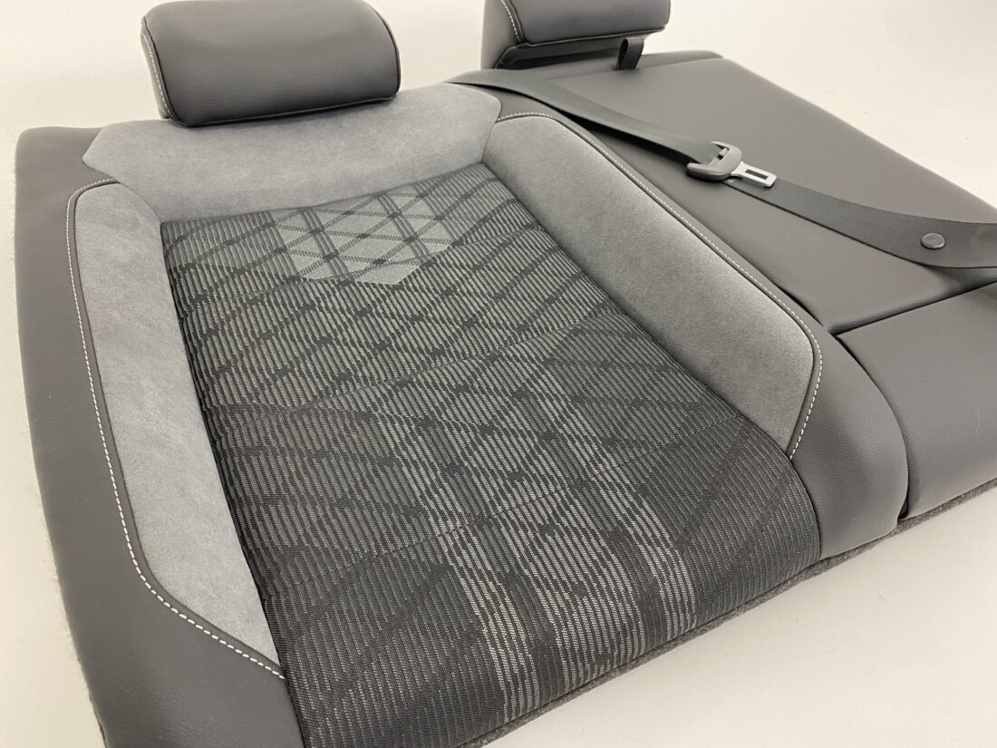 Interieur Vw T Roc R A11 Alcantara Stof Zwart Grijs