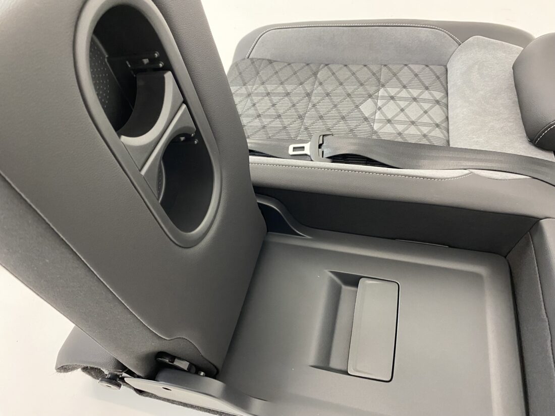 Interieur Vw T Roc R A11 Alcantara Stof Zwart Grijs