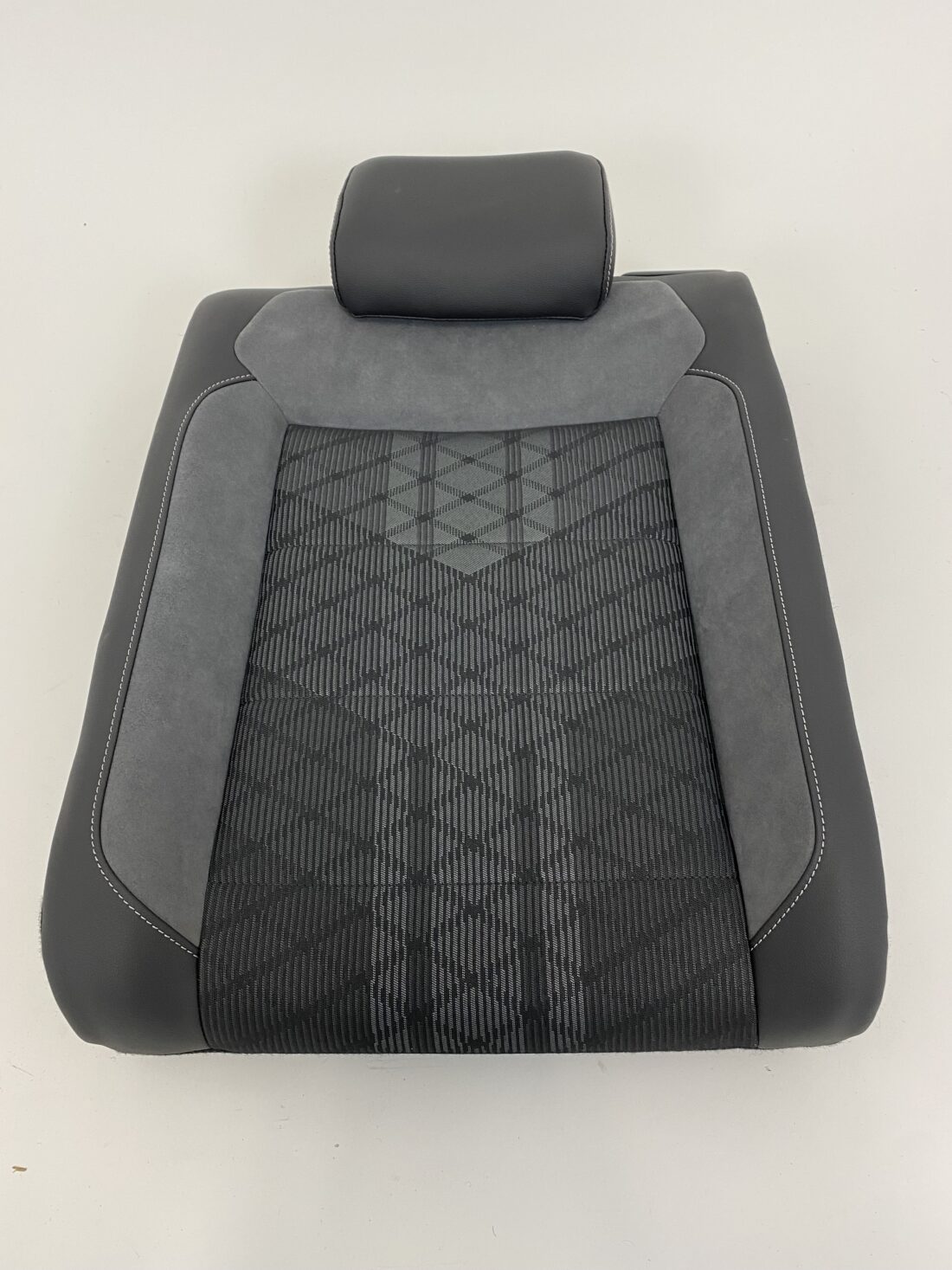 Interieur Vw T Roc R A11 Alcantara Stof Zwart Grijs
