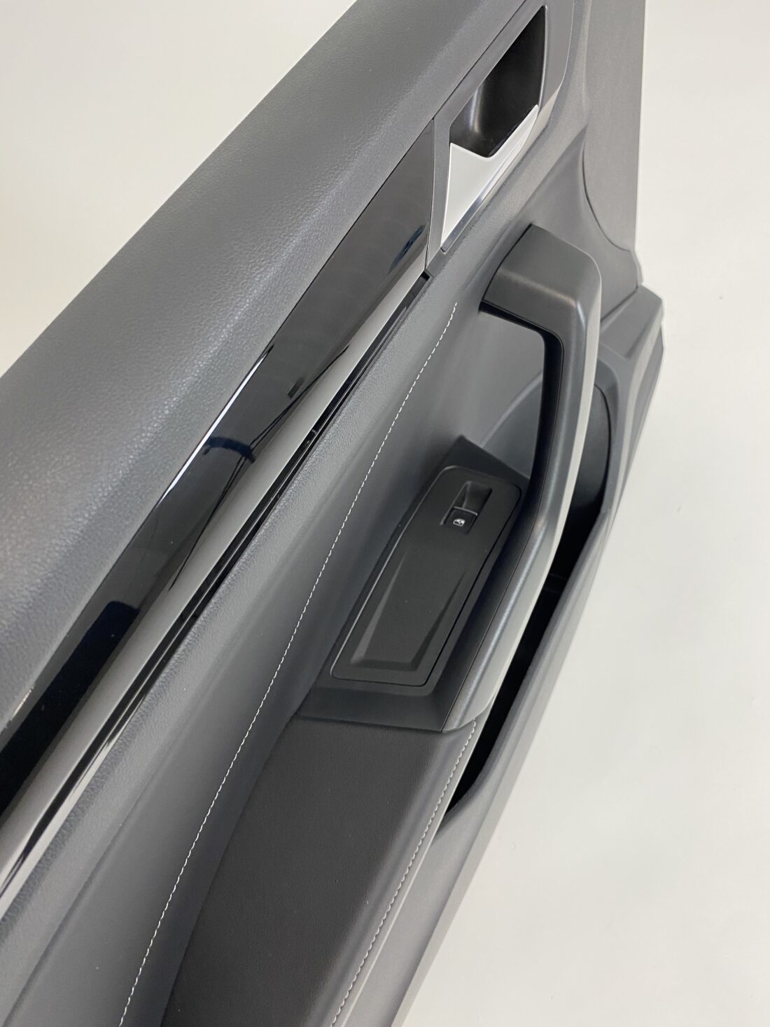 Interieur Vw T Roc R A11 Alcantara Stof Zwart Grijs