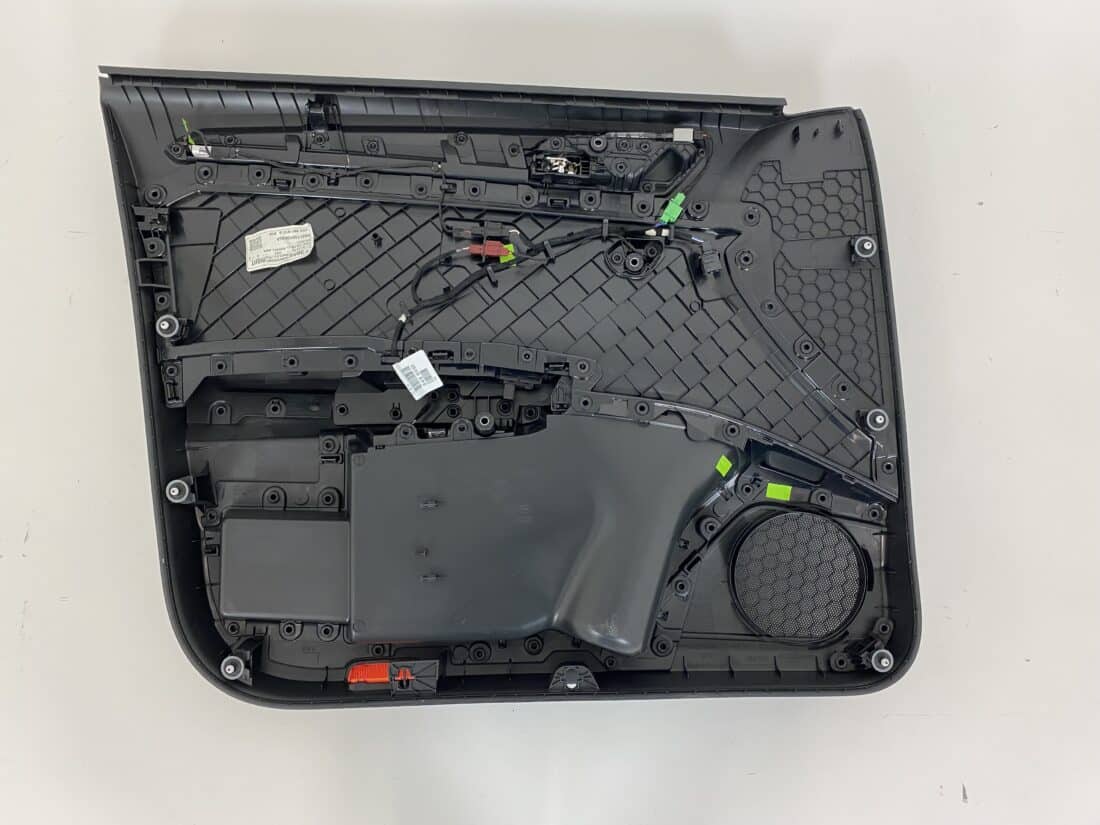 Interieur Vw T Roc A11 Alcantara Stof Zwart Licht Grijs