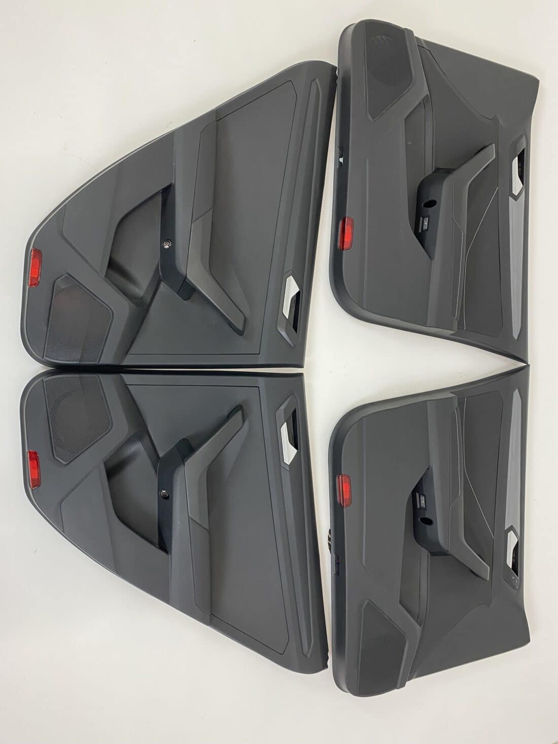 Interieur Vw T Roc A11 Alcantara Stof Zwart Licht Grijs