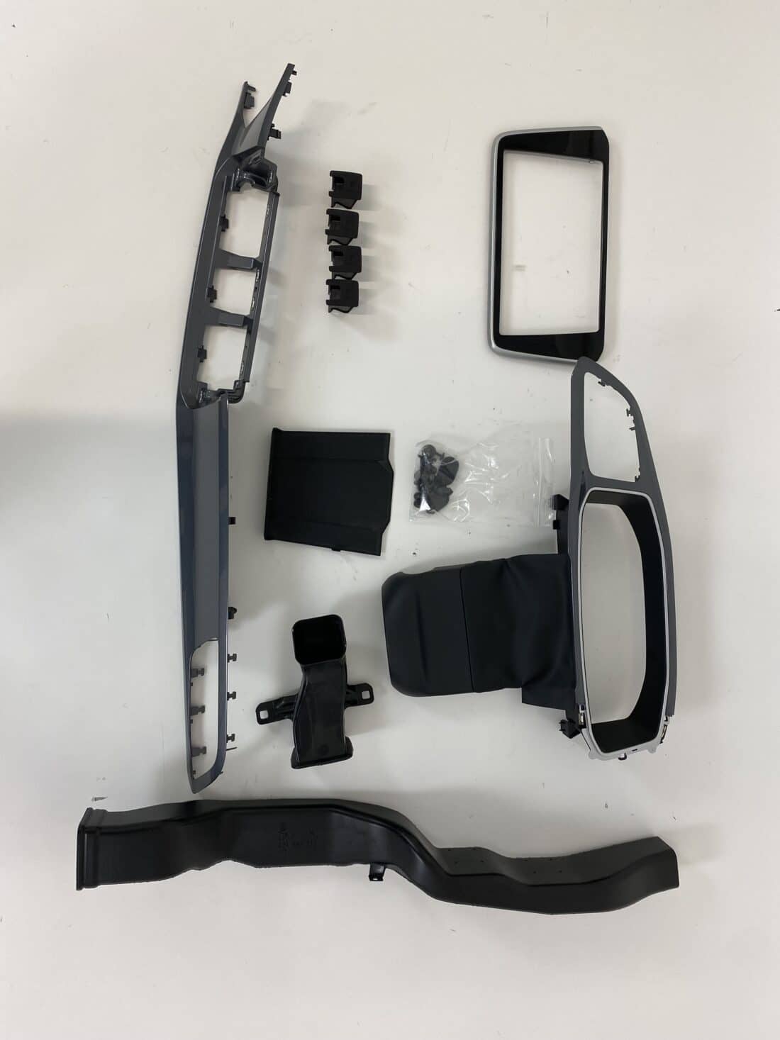 Interieur Vw T Roc A11 Alcantara Stof Zwart Licht Grijs