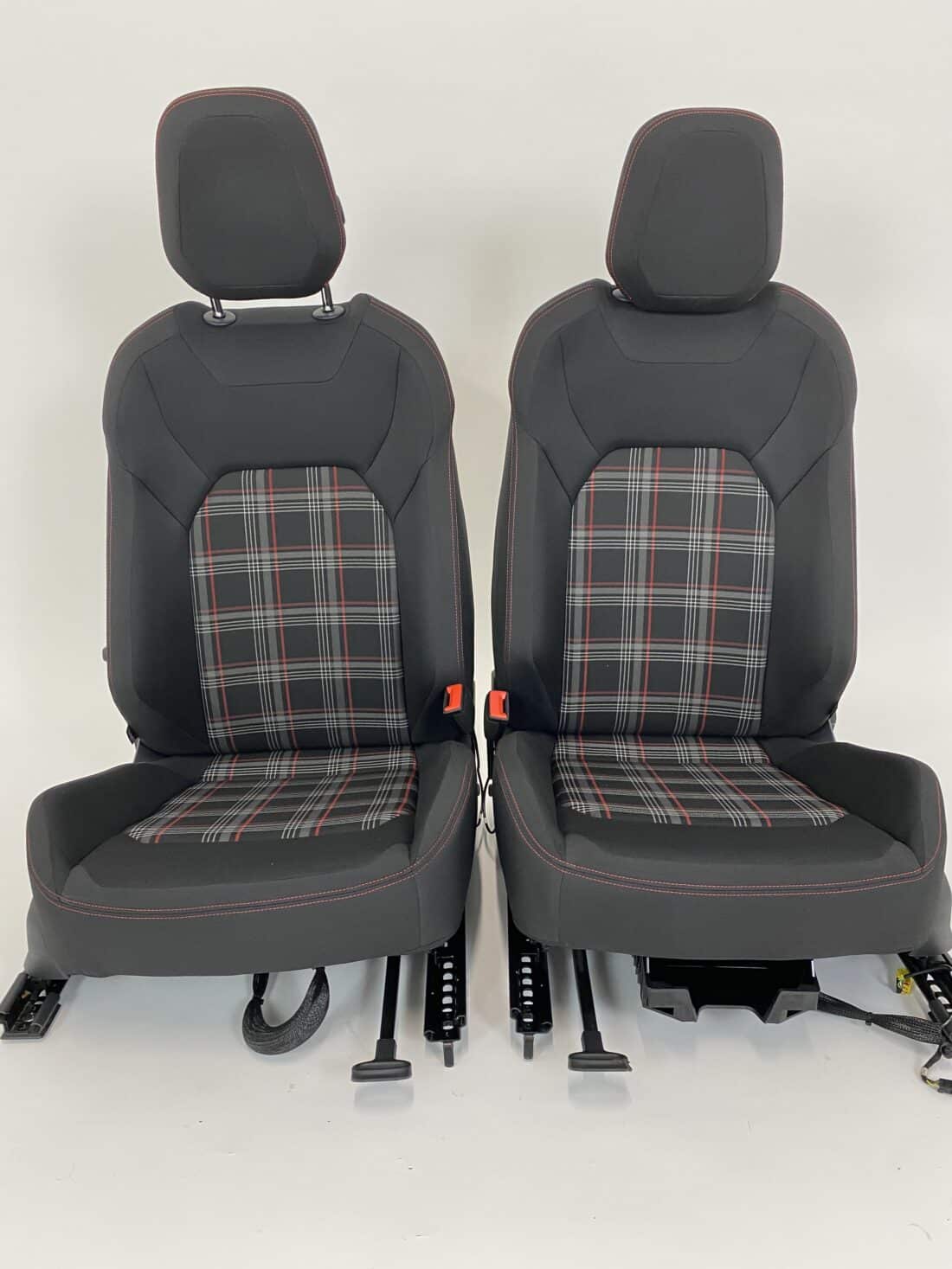 Interieur Vw Polo 6 Gti Stof Zwart Wit Rood