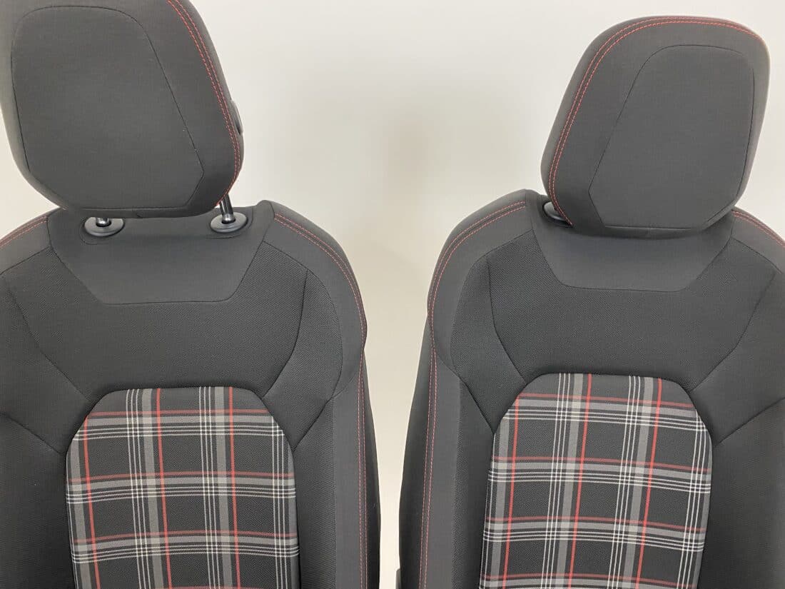 Interieur Vw Polo 6 Gti Stof Zwart Wit Rood