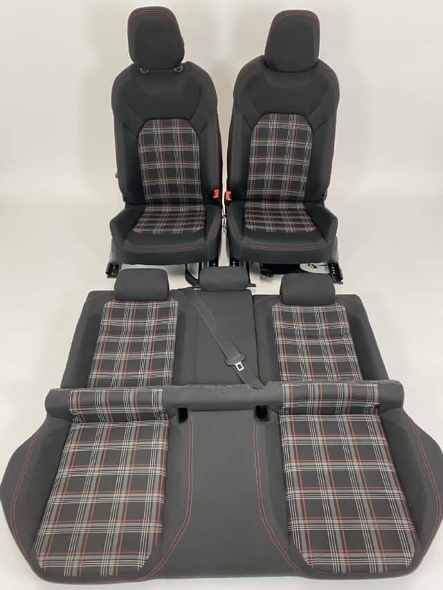 Interieur Vw Polo 6 Gti Stof Zwart Wit Rood