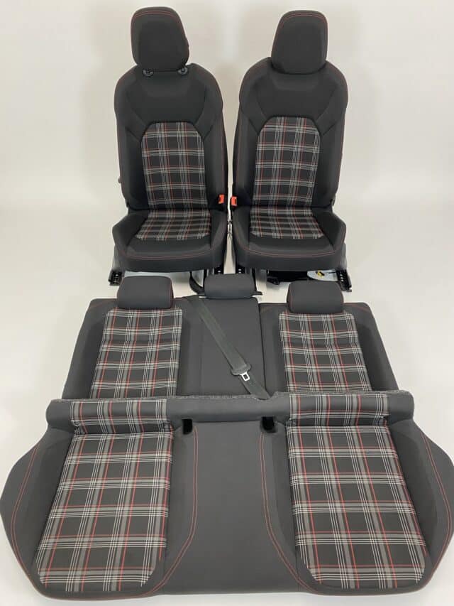 Interieur Vw Polo 6 Gti Stof Zwart Wit Rood