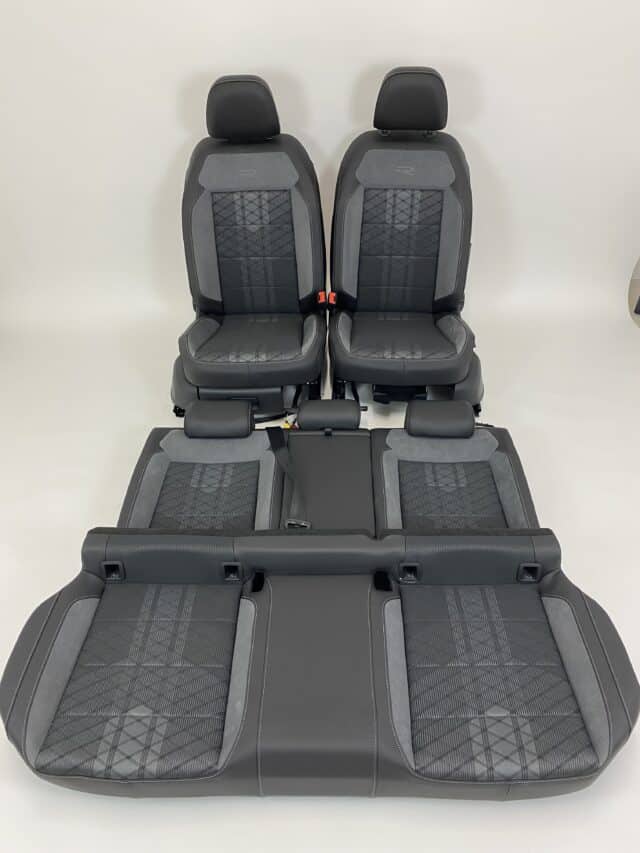 Interior Vw Tiguan R Alcantara Fabric Grey Black