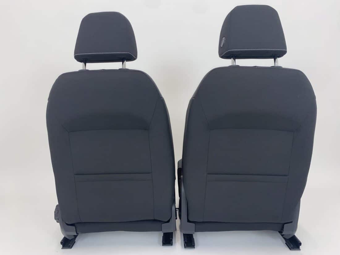 Interieur Vw T Roc A11 Alcantara Stof Zwart Licht Grijs