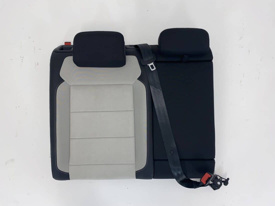 Interieur Vw T Roc A11 Alcantara Stof Zwart Licht Grijs