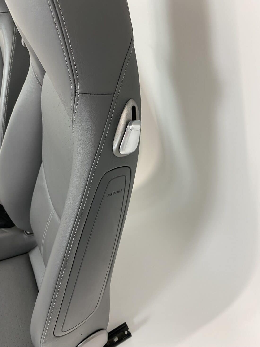 Autostoelen Porsche Boxter 987 911 997 Leder Grijs