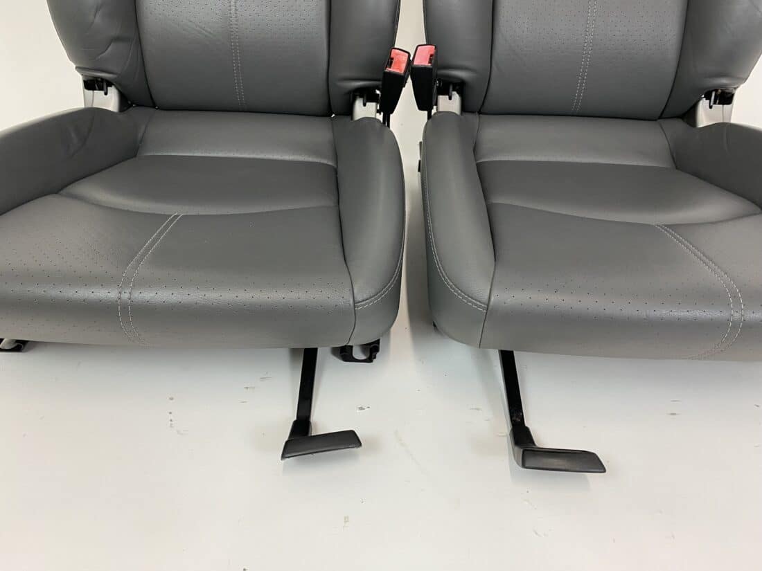 Autostoelen Porsche Boxter 987 911 997 Leder Grijs
