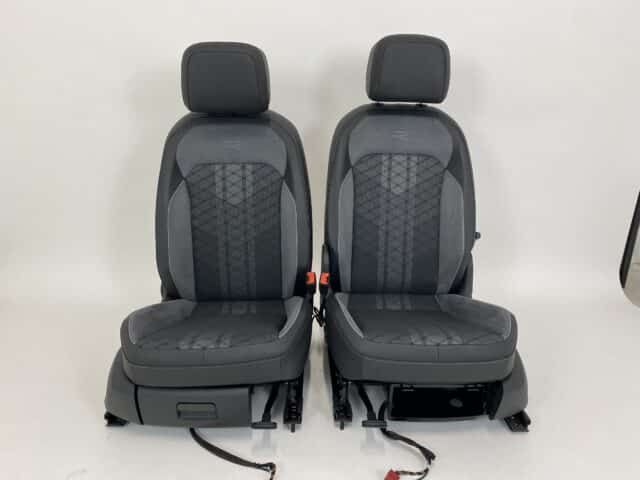 Interior Vw Tiguan R Alcantara Fabric Grey Black