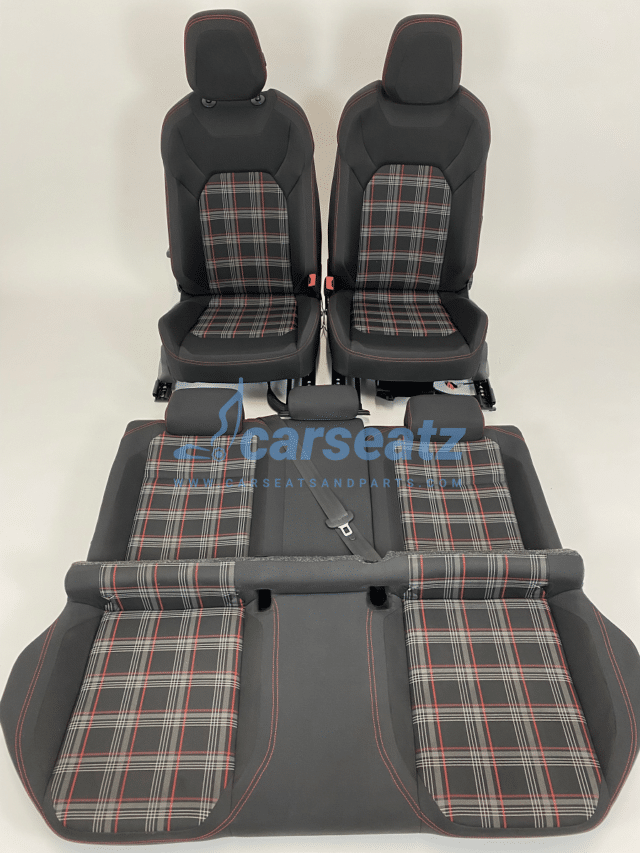 Interieur Vw Polo 6 Gti Stof Zwart Wit Rood