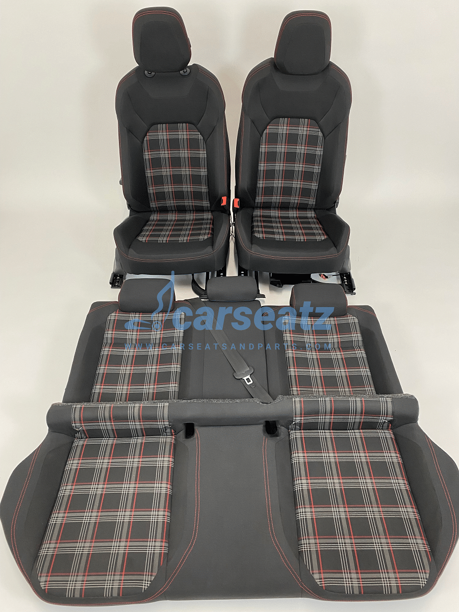 Interieur Vw Polo 6 Gti Stof Zwart Wit Rood