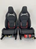 Mercedes Benz Classe C AMG Performance Seats (W206) Cuir noir avec détails rouges