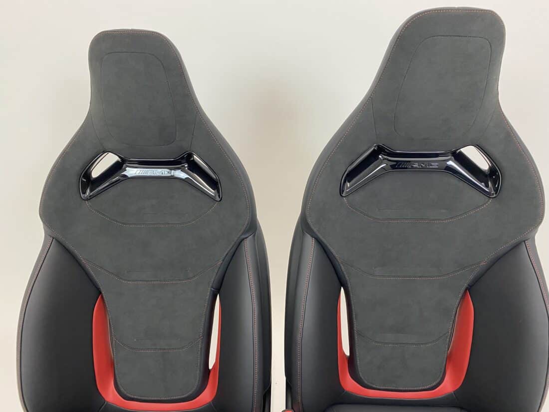 Trp Post Container Data Trp Post Id 15933 Mercedes Benz C Klasse Amg Performance Stoelen W206 Alcantara Met Rood Detail Trp Post Container