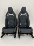Mercedes Benz C-Klasse AMG Performance-Stoelen (W206) Zwart Leder Met Wit Stiksel