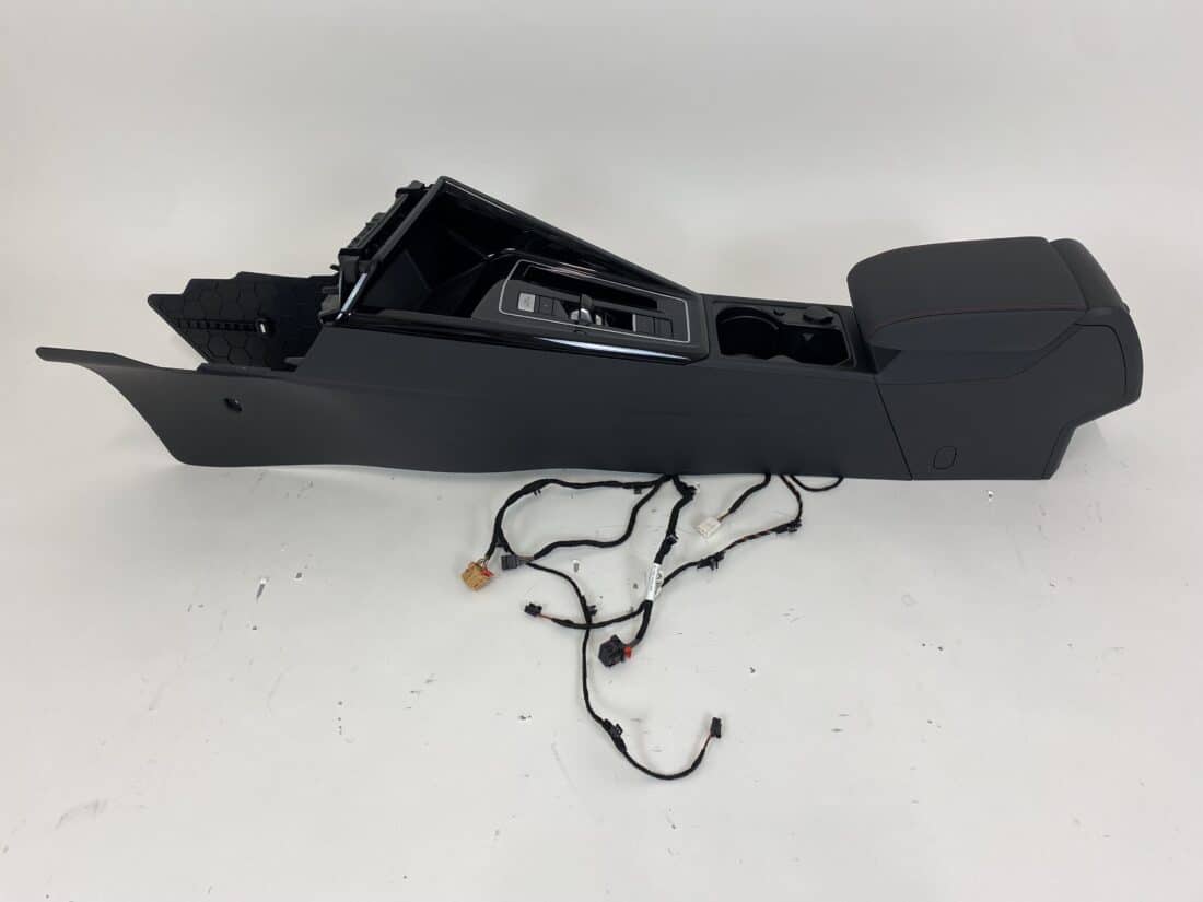Interieur Vw Golf 8 Gti Zwart Grijs Rood