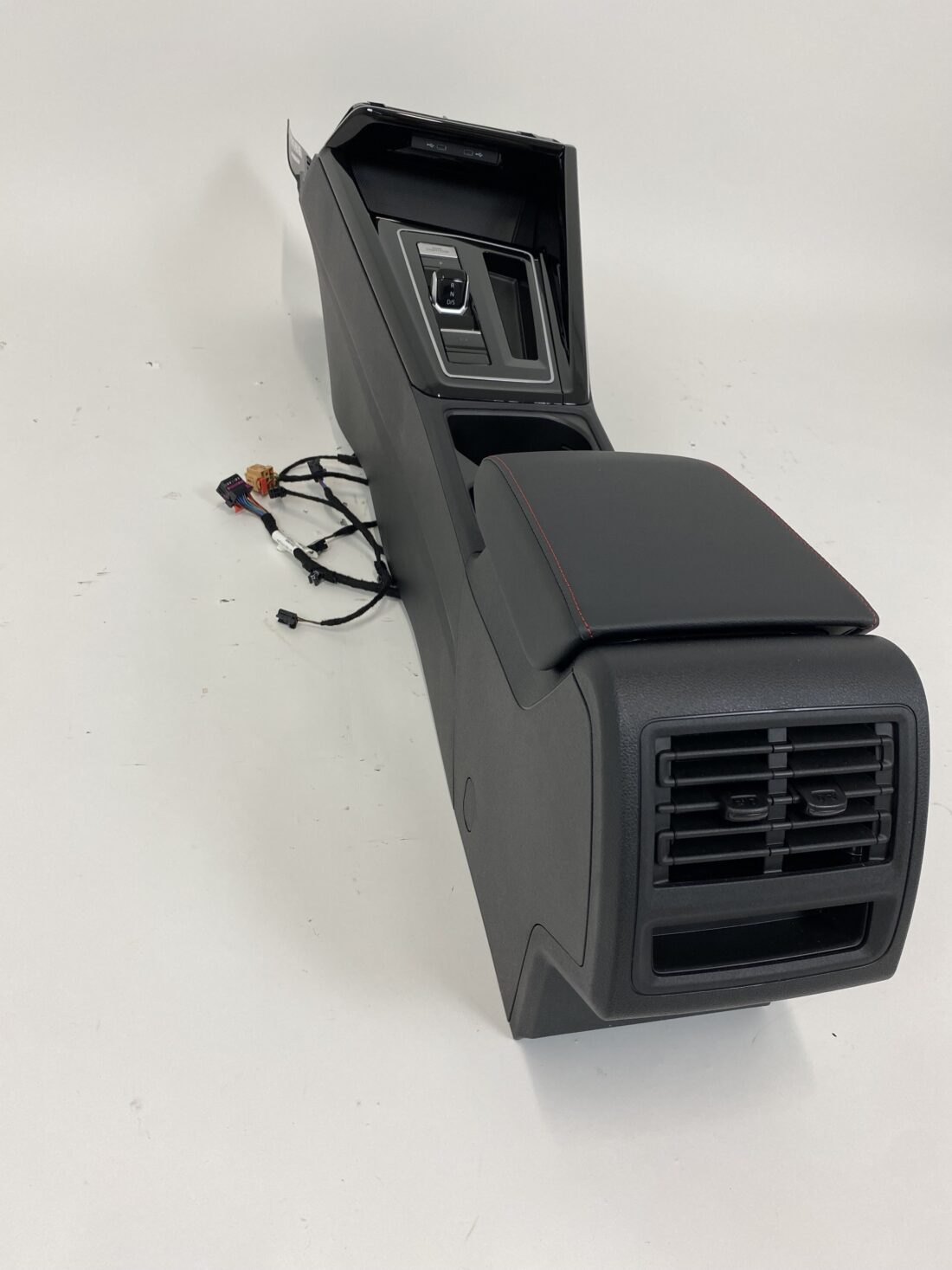 Interieur Vw Golf 8 Gti Zwart Grijs Rood