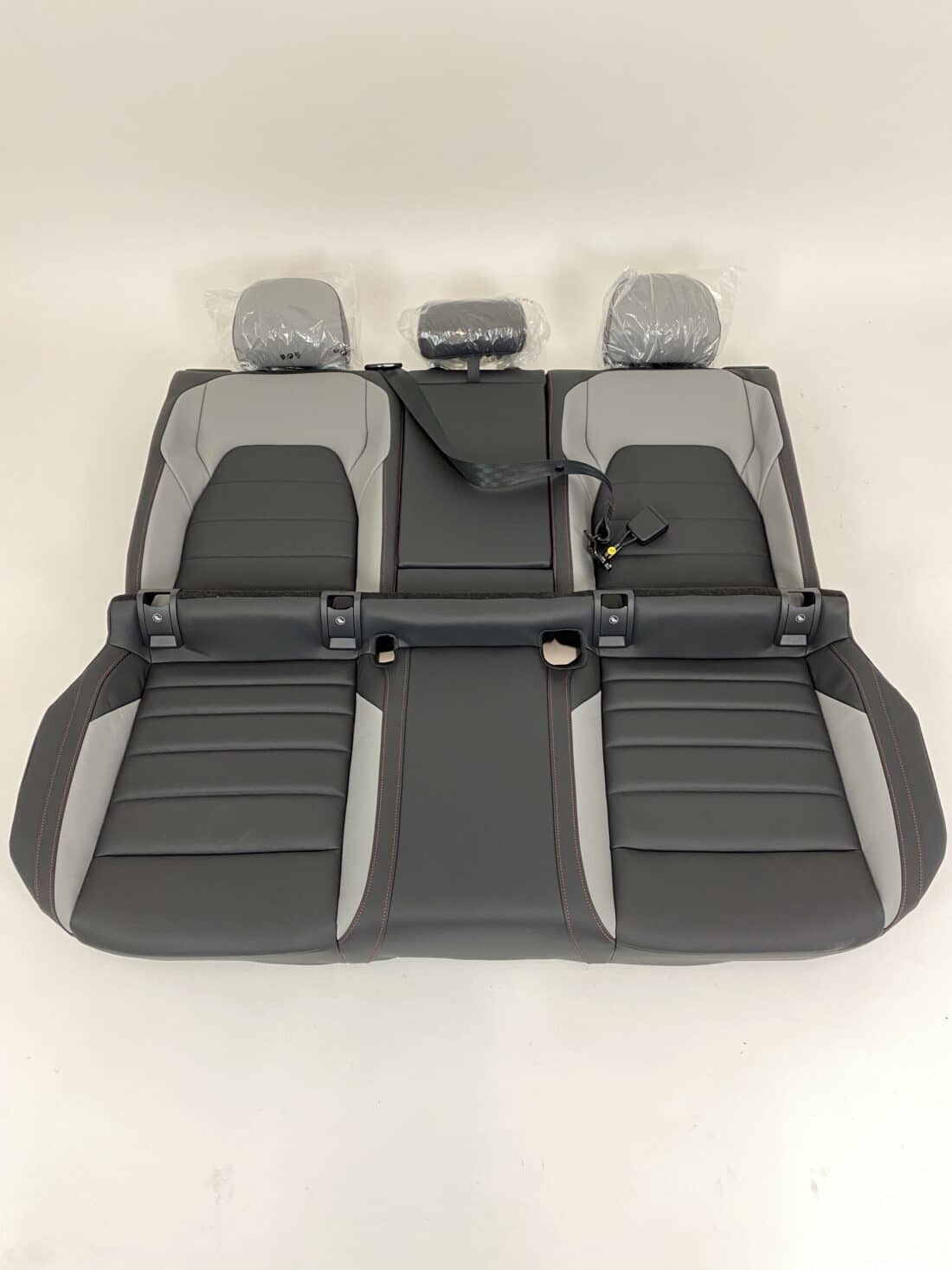 Interieur Vw Golf 8 Gti Zwart Grijs Rood