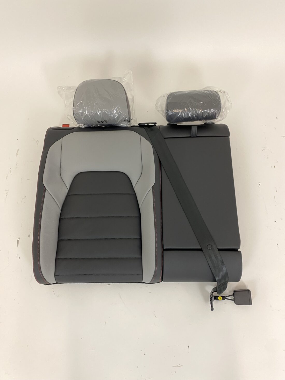 Interieur Vw Golf 8 Gti Zwart Grijs Rood