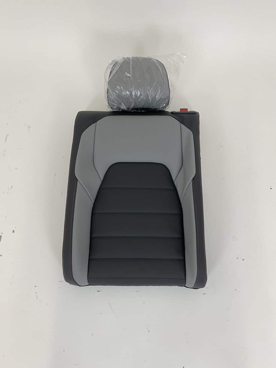 Interieur Vw Golf 8 Gti Zwart Grijs Rood