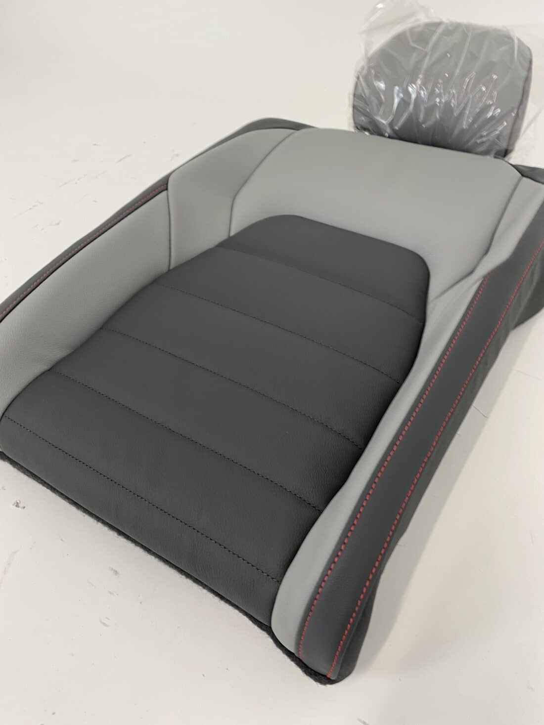 Interieur Vw Golf 8 Gti Zwart Grijs Rood