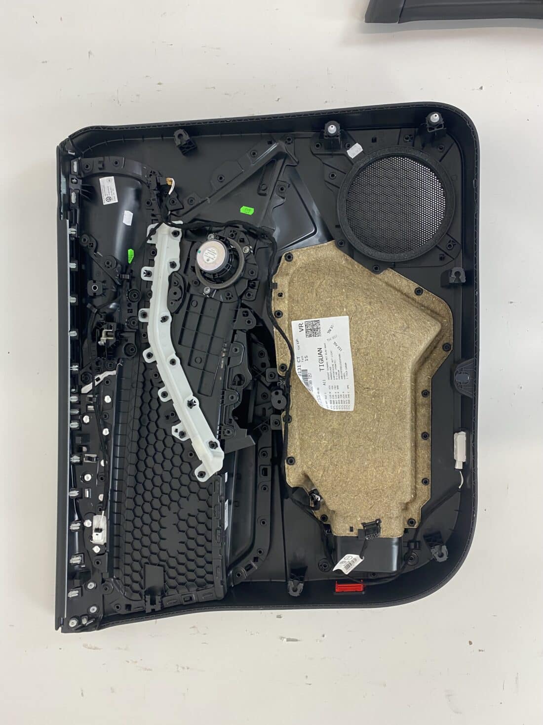 Interieur Vw Tiguan Leder Zwart Met Blauwe Details