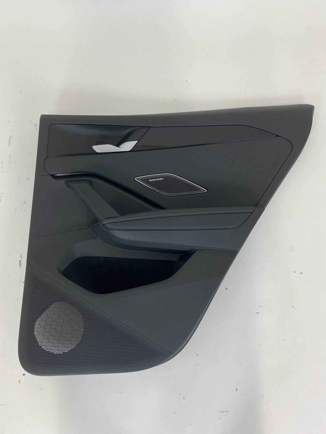 Interieur Vw Tiguan Leder Zwart Met Blauwe Details