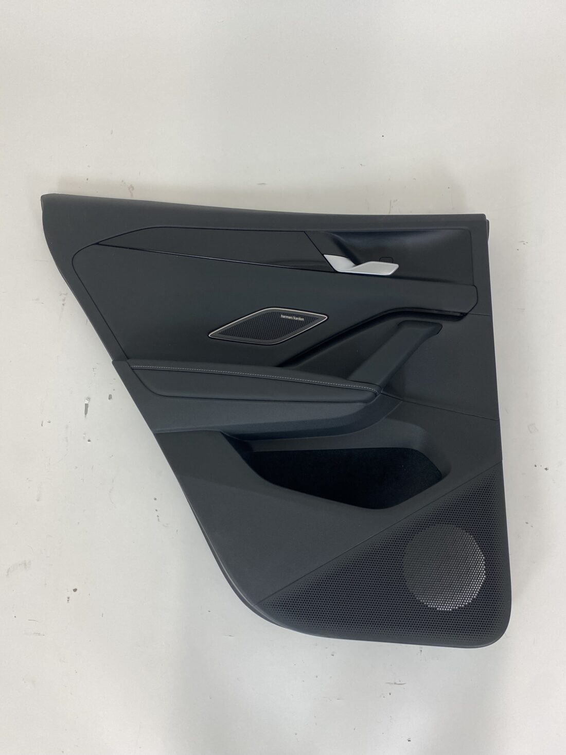 Interieur Vw Tiguan Leder Zwart Met Blauwe Details