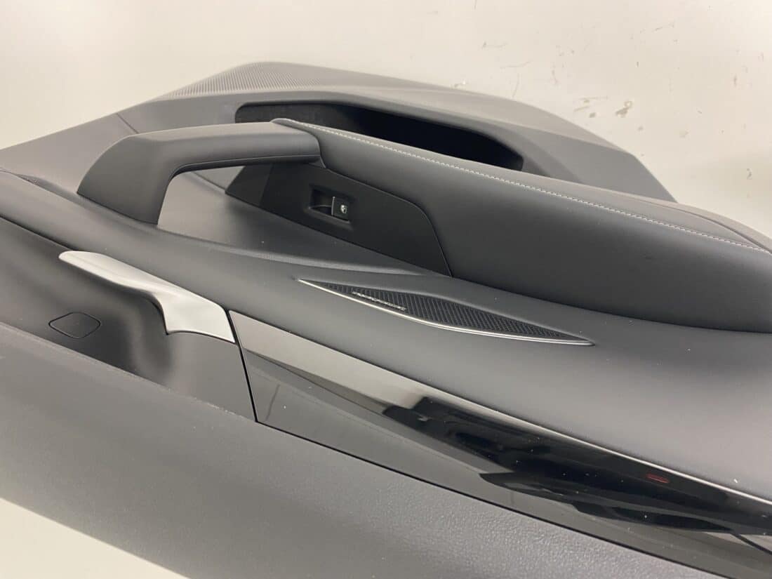 Interieur Vw Tiguan Leder Zwart Met Blauwe Details