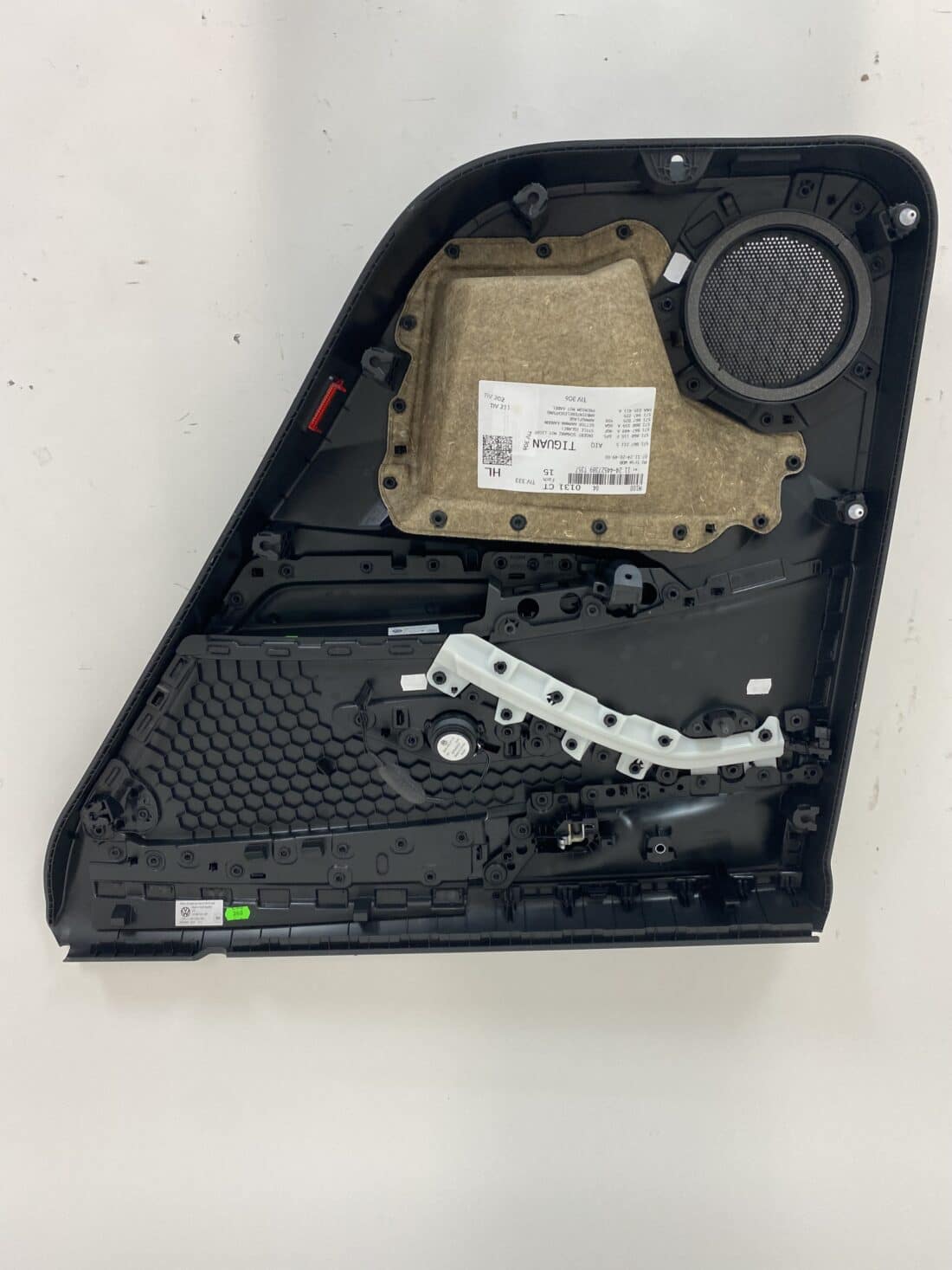Interieur Vw Tiguan Leder Zwart Met Blauwe Details
